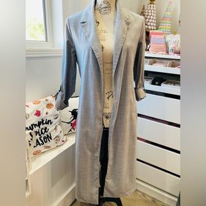 DYNAMITE DUSTER COAT SZ M WITH POCKETS